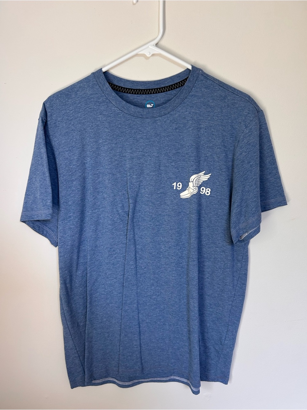 Vineyard Vines 1998 Winged Shoe Graphic Tee - Blue